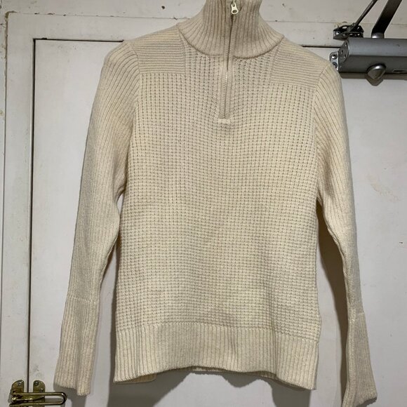 NEW HH HALF ZIPPER TURTLENECK KNITTED WOOL SWEATERS SIZE M - Picture 5 of 14